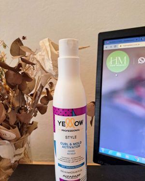 Yellow Professional Style curl & mold activator